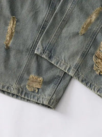Men's Distressed Wide Leg Jeans - Update AvenueTrendsi100400170863974100400170863974Men's Distressed Wide Leg JeansVintage Blue