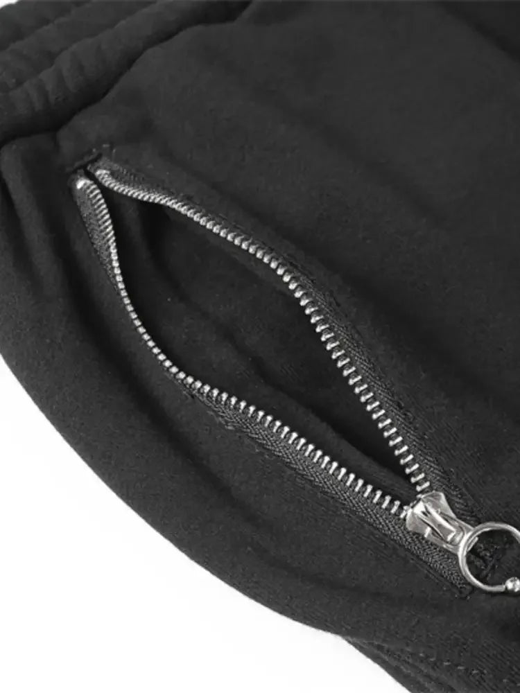 Men's Drawstring Flare Jeans