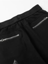 Men's Drawstring Flare Jeans