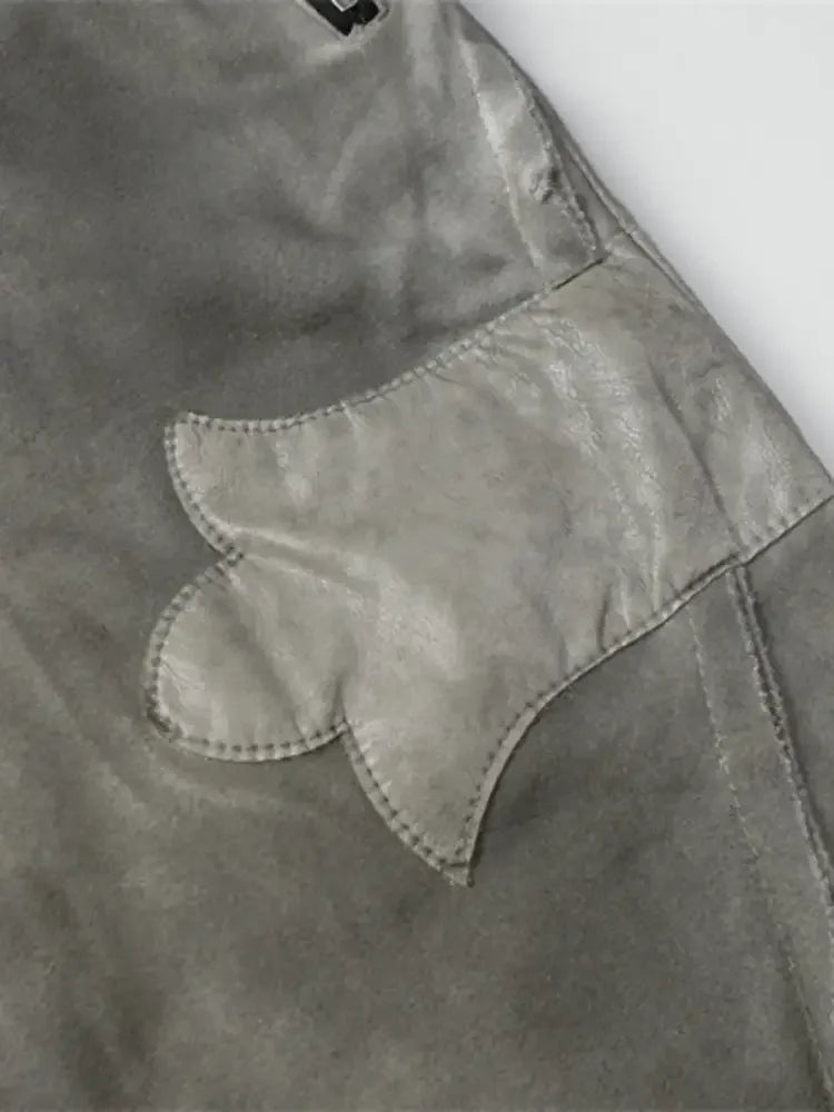Men's Drawstring Flare Jeans