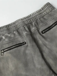Men's Drawstring Flare Jeans