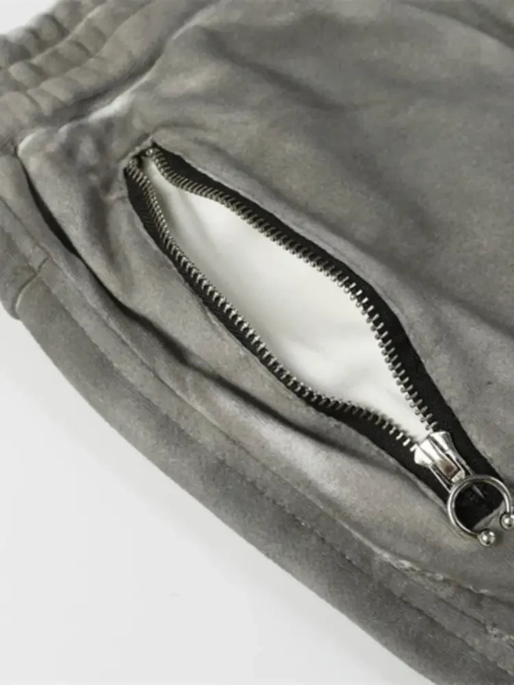 Men's Drawstring Flare Jeans