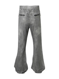 Men's Drawstring Flare Jeans
