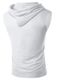 Men's Drawstring Hooded Tank - Update AvenueTrendsi100400616915252100400616915252abf5a782fd5f4c5499c56fdcf5228868 - Max - OriginWhite