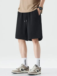 Men's Drawstring Wide Leg Shorts
