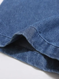 Men's Embroidered Button Up Denim Shirt - Update AvenueTrendsi100400333199579100400333199579Men's Embroidered Button Up Denim ShirtNavy Blue