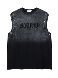 Men's Embroidered Round Neck Tank Top - Update AvenueTrendsi100400656011259100400656011259b837d1a8974746119af0b060671927e5 - Max - OriginBlack