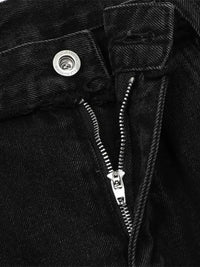 Men's Frayed Hem Jeans
