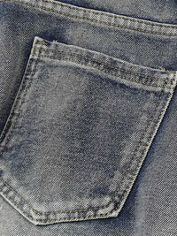 Men's Frayed Hem Jeans