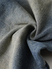 Men's Frayed Hem Wide Leg Jeans