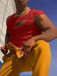 Men's Full Size Asymmetrical Cutout Tank Plus Size - Update AvenueTrendsi100400246240909100400246240909ddfaf021 - 63fa - 4d2b - 8e39 - b04b9967e8b1 - MaxDeep Red