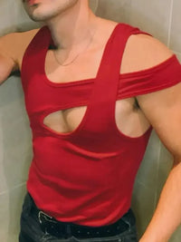 Men's Full Size Asymmetrical Cutout Tank Plus Size - Update AvenueTrendsi100400246240909100400246240909e7c0b033 - a2d4 - 49f8 - bdee - 142d47fea5bf - MaxDeep Red