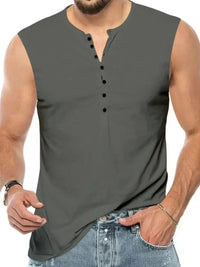 Men's Full Size Button Detail Tank Plus Size - Update AvenueTrendsi10040080570047910040080570047979911fa7 - 0bfa - 4233 - a853 - a99eff8d6c1a - MaxDark Gray