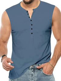 Men's Full Size Button Detail Tank Plus Size - Update AvenueTrendsi10040080570303710040080570303775c9702b - eb84 - 4f79 - 95c0 - 86292de12699 - MaxDusty Blue