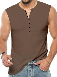 Men's Full Size Button Detail Tank Plus Size - Update AvenueTrendsi1004008057041031004008057041036c1e9141 - fff3 - 43df - a5ab - 36e8f8a077f4 - MaxBrown