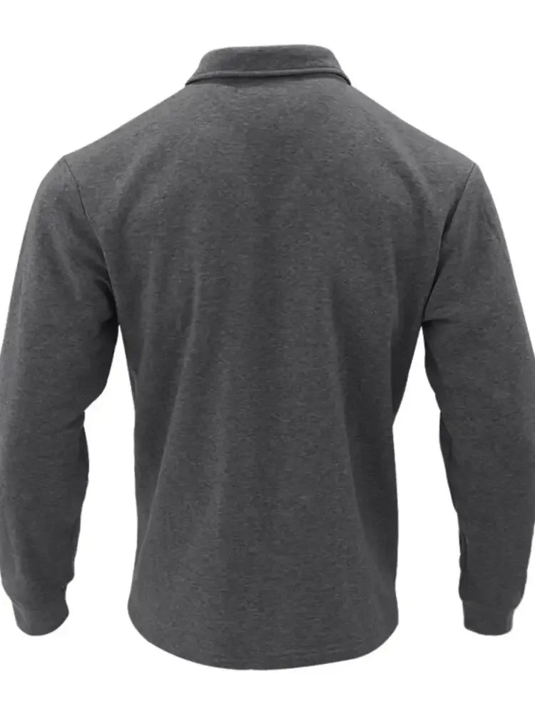Men's Full Size Button Up Long Sleeve Jacket Plus Size