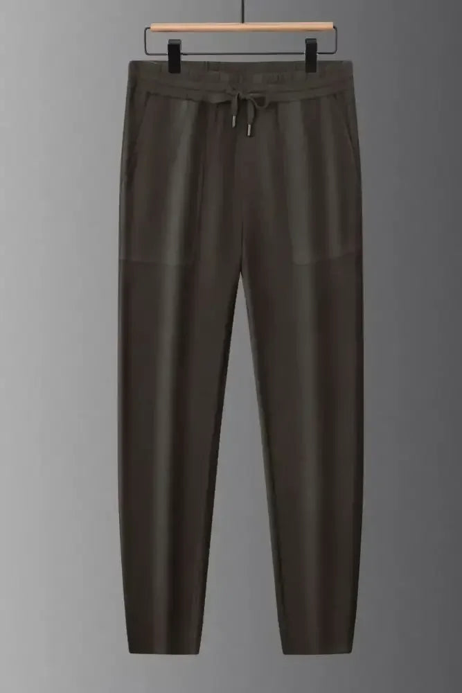 Men's Full Size Casual Drawstring Loose Fit Pants Plus Size