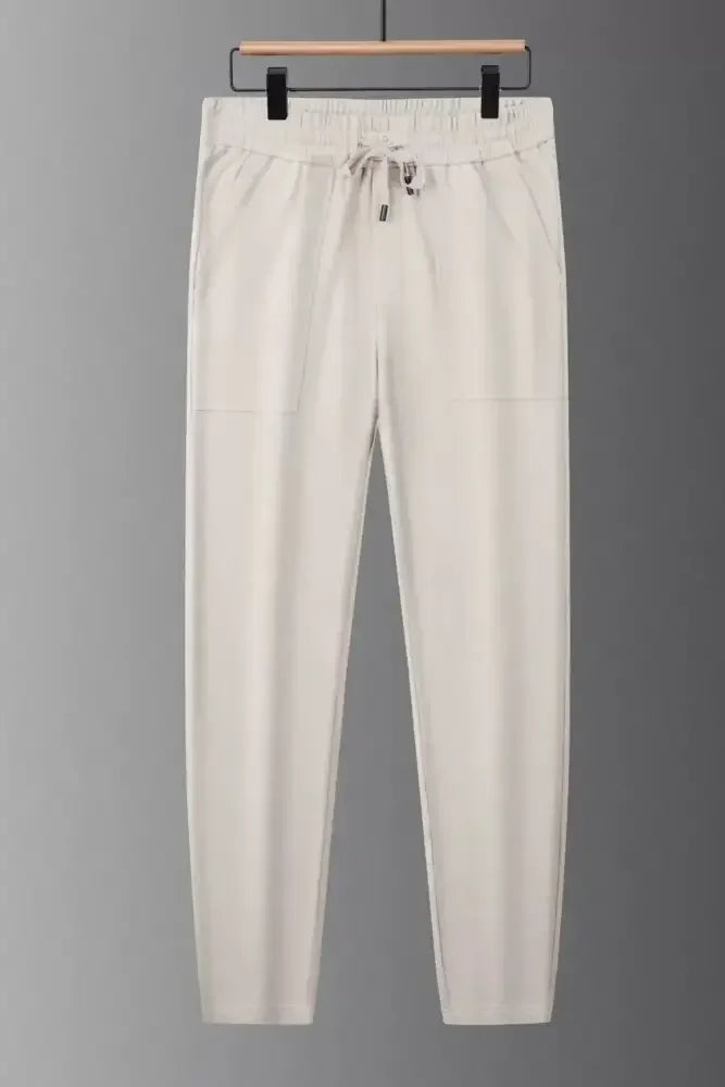 Men's Full Size Casual Drawstring Loose Fit Pants Plus Size