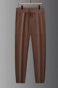 Men's Full Size Casual Drawstring Loose Fit Pants Plus Size
