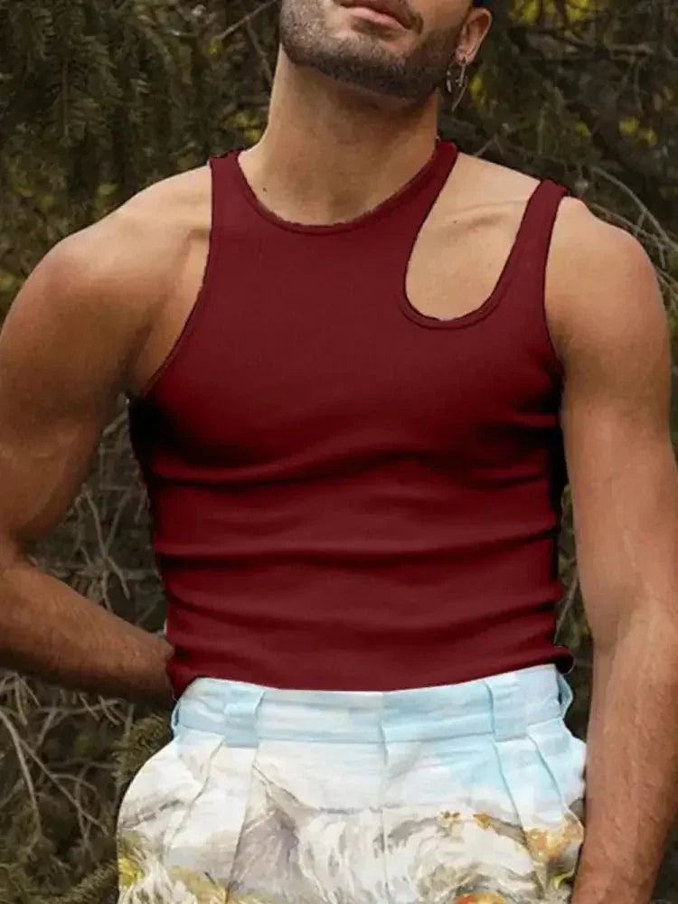 Men's Full Size Cutout Round Neck Tank Plus Size - Update AvenueTrendsi1004002511160871004002511160870ab3a6ac - 0a48 - 43d8 - be30 - 6bd912cdccb6 - MaxBurgundy