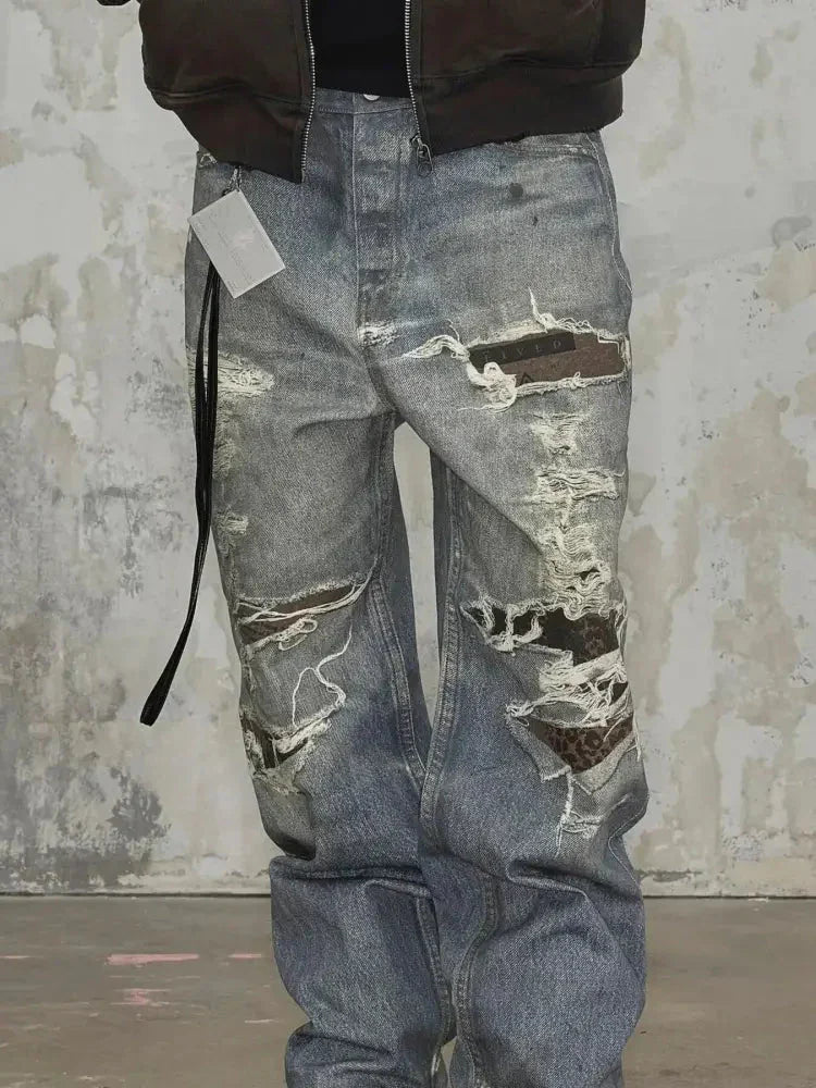 Men's Full Size Distressed Baggy Boyfriend Jeans Plus Size - Update AvenueTrendsi100400339282983100400339282983Men's Full Size Distressed Baggy Boyfriend Jeans Plus SizeBlue
