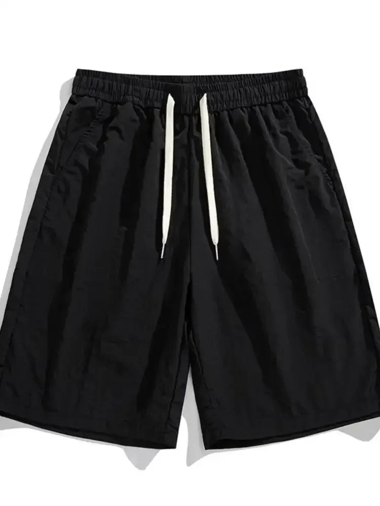 Men's Full Size Drawstring Loose Fit Shorts Plus Size