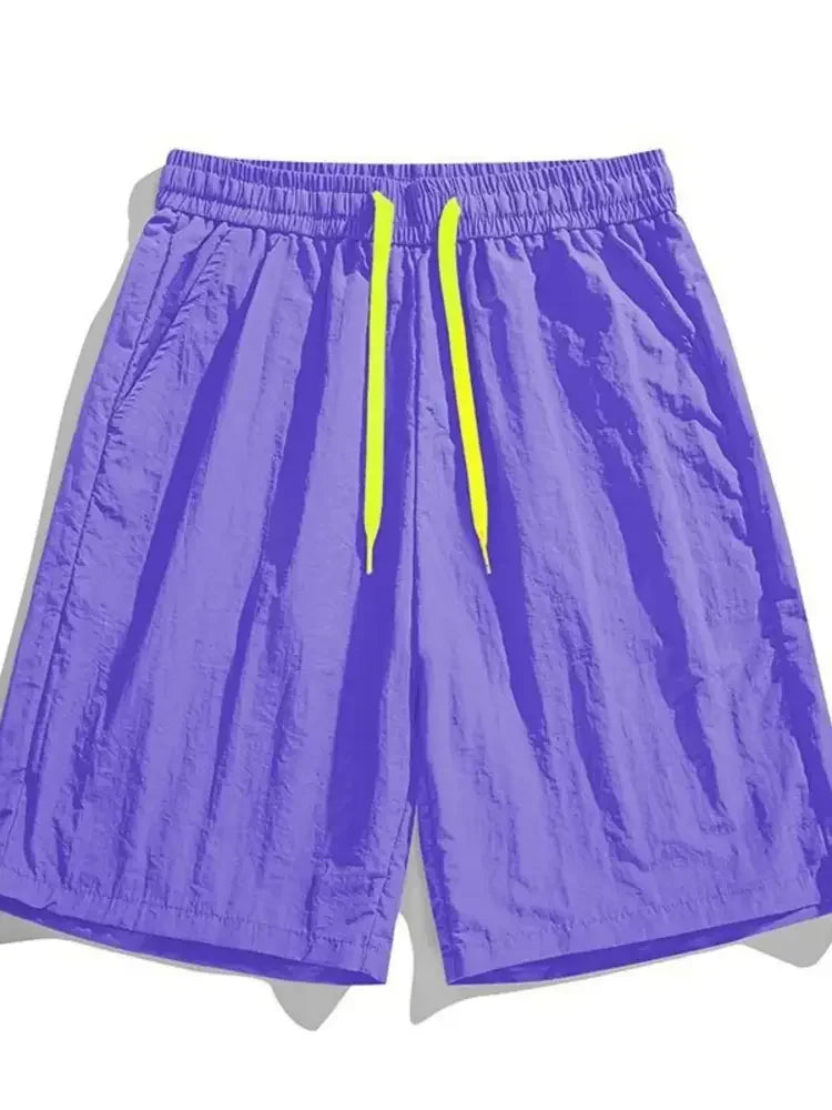 Men's Full Size Drawstring Loose Fit Shorts Plus Size
