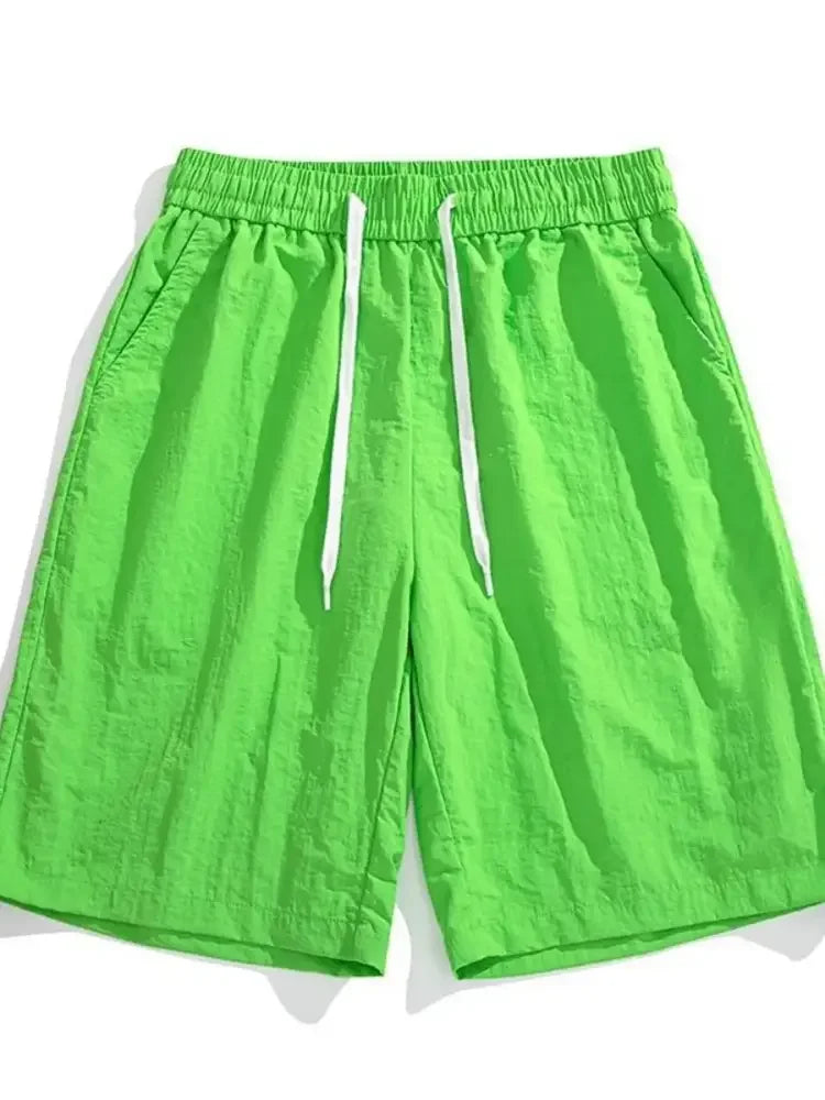 Men's Full Size Drawstring Loose Fit Shorts Plus Size