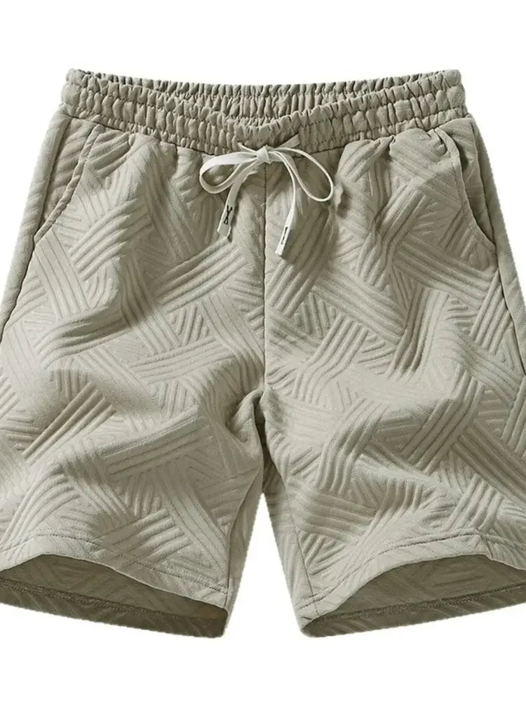 Men's Full Size Drawstring Pocketed Shorts Plus Size