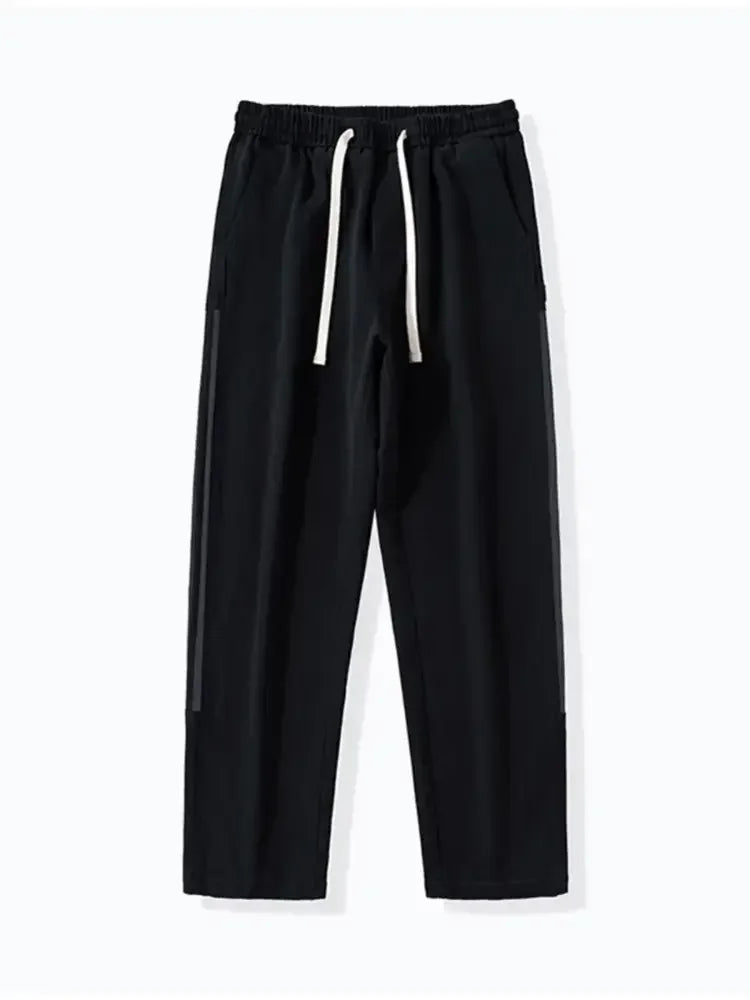 Men's Full Size Drawstring Wide Leg Pants Plus Size