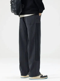 Men's Full Size Drawstring Wide Leg Pants Plus Size