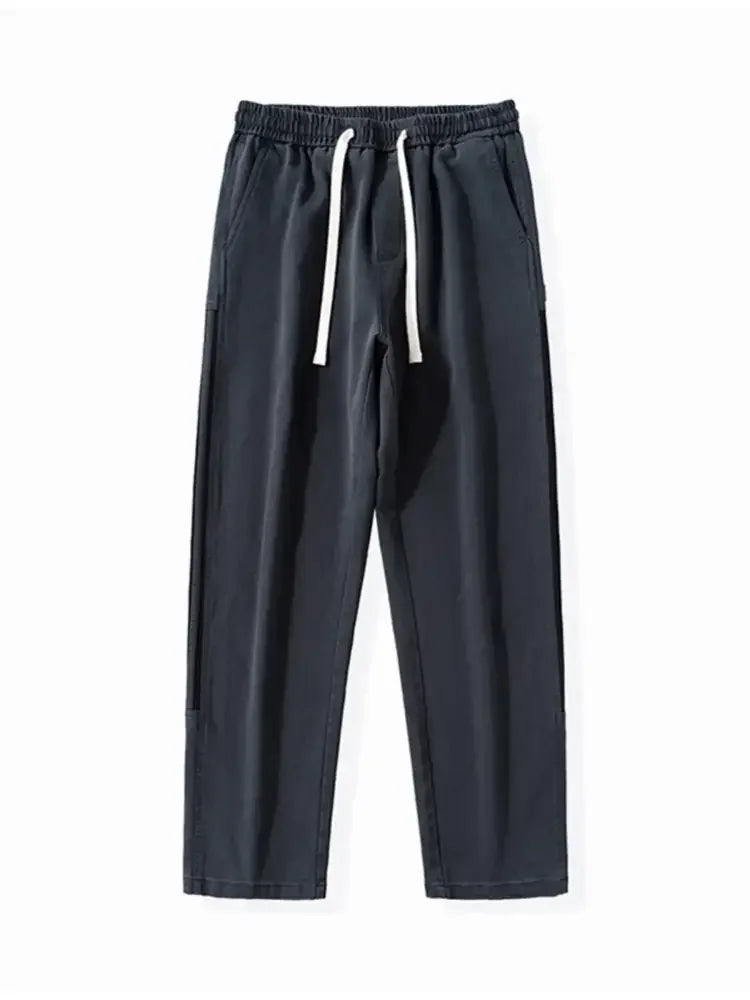 Men's Full Size Drawstring Wide Leg Pants Plus Size