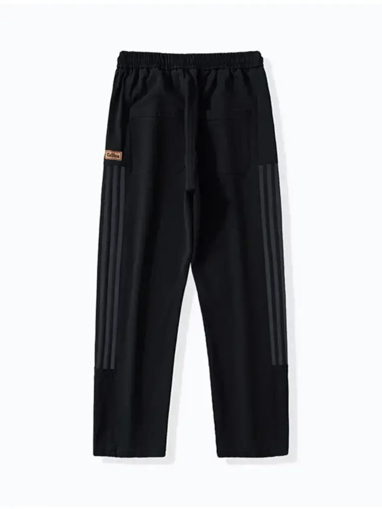 Men's Full Size Drawstring Wide Leg Pants Plus Size