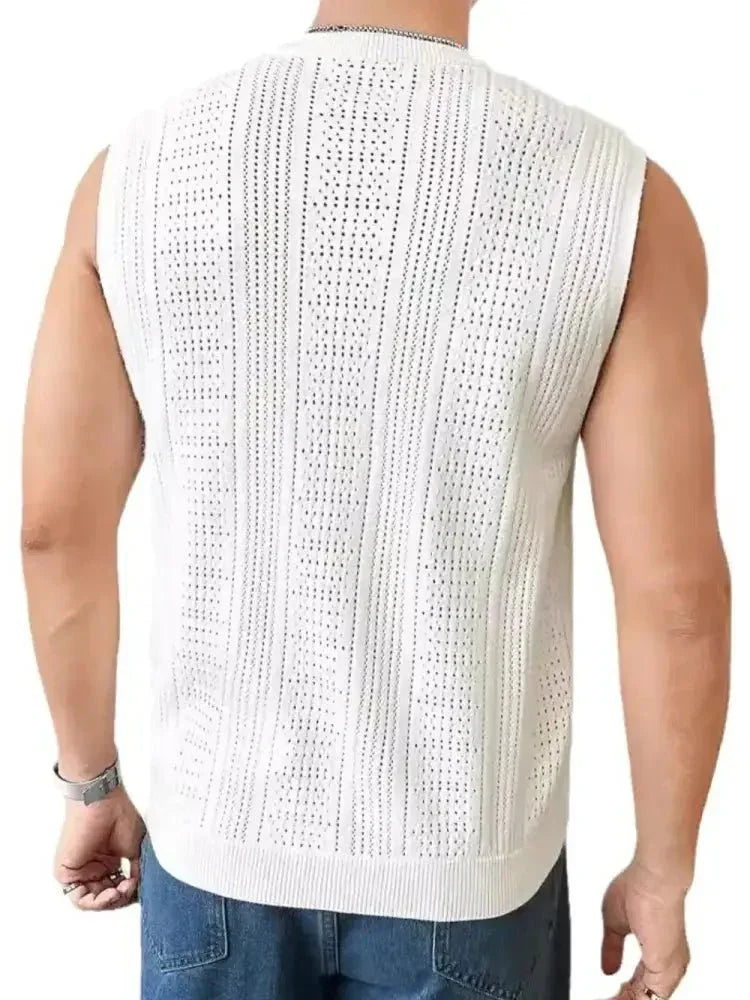 Men's Full Size Eyelet Round Neck Tank Plus Size - Update AvenueTrendsi100400644215555100400644215555f2f82935 - f741 - 43e6 - bf01 - 396964e6b7d0 - MaxWhite