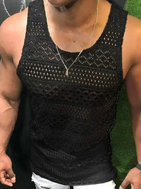 Men's Full Size Openwork Round Neck Tank Plus Size - Update AvenueTrendsi1004004674101361004004674101364ed9d322 - ea65 - 4a02 - 93ba - 4f1c333c18fe - MaxBlack