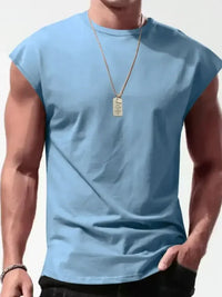 Men's Full Size Round Neck Cap Sleeve Tank Plus Size - Update AvenueTrendsi100400483370024100400483370024106a6754 - 142b - 4bfc - bf10 - 4986434f14d5 - MaxLight Blue