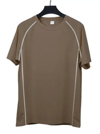 Men's Full Size Round Neck Short Sleeve T-Shirt and Shorts Set Plus Size