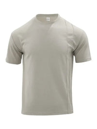 Men's Full Size Round Neck Tee and Shorts Set Plus Size