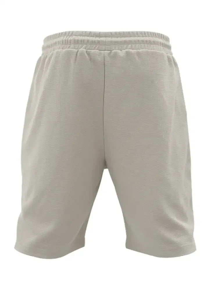 Men's Full Size Round Neck Tee and Shorts Set Plus Size