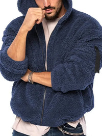 Men's Full Size Sherpa Fleece Hooded Zip - Up Jacket Plus Size - Update AvenueMen's OuterwearTrendsi100400393977585100400393977585Men's Full Size Sherpa Fleece Hooded Zip - Up Jacket Plus SizeNavy Blue