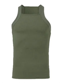 Men's Full Size Square Neck Wide Strap Tank Plus Size - Update AvenueTrendsi1004004538648071004004538648072dae8cf5 - 95c3 - 410b - b4c3 - ffecd3e93059 - MaxArmy Green