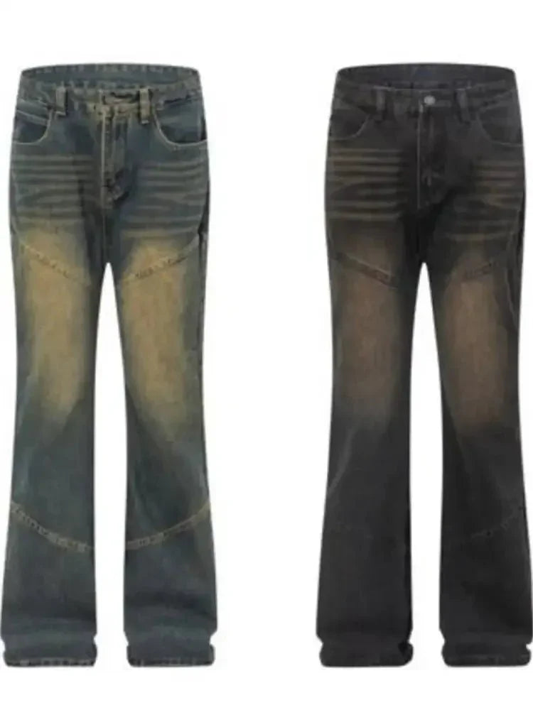 Men's Full Size Vintage Wash Bootcut Denim Jeans Plus Size - Update AvenueTrendsi100400274415772100400274415772Men's Full Size Vintage Wash Bootcut Denim Jeans Plus SizeVintage Blue