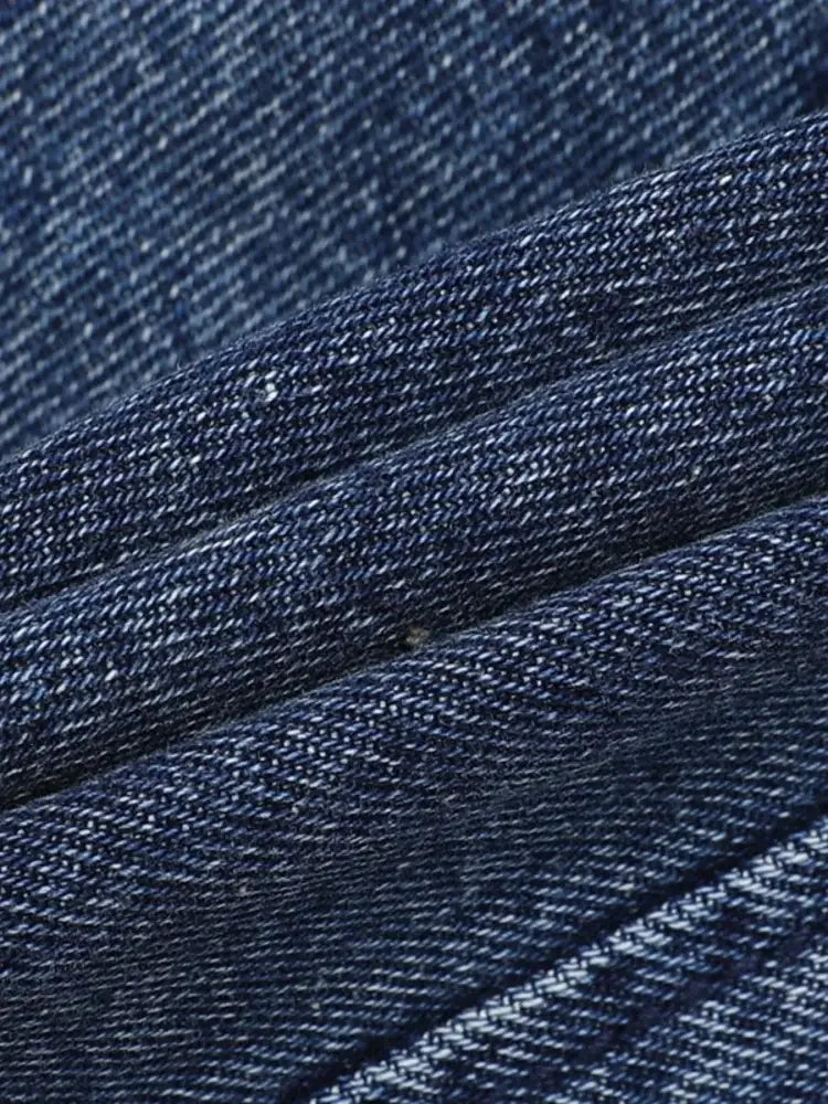 Men's Full Size Wide Leg Cargo Jeans Plus Size