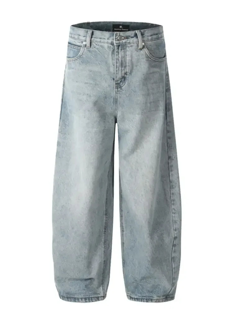 Men's Full Size Wide Leg Jeans Plus Size