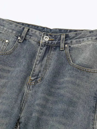 Men's Full Size Wide Leg Jeans Plus Size