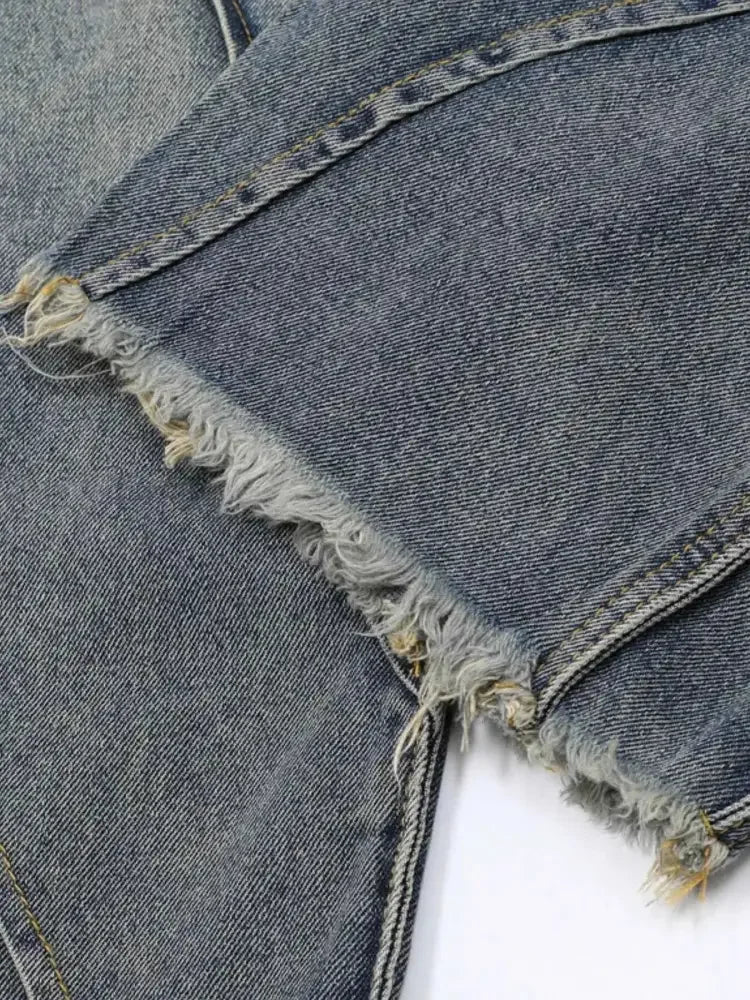 Men's Full Size Wide Leg Jeans Plus Size