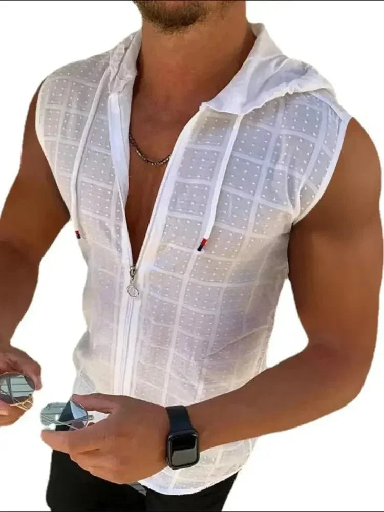 Men's Full Size Zip Up Sleeveless Hooded Top Plus Size - Update AvenueTrendsi1004009070643811004009070643815c187842 - 31e9 - 4a54 - bb0d - 45bafe8b1ab2 - Max - OriginWhite