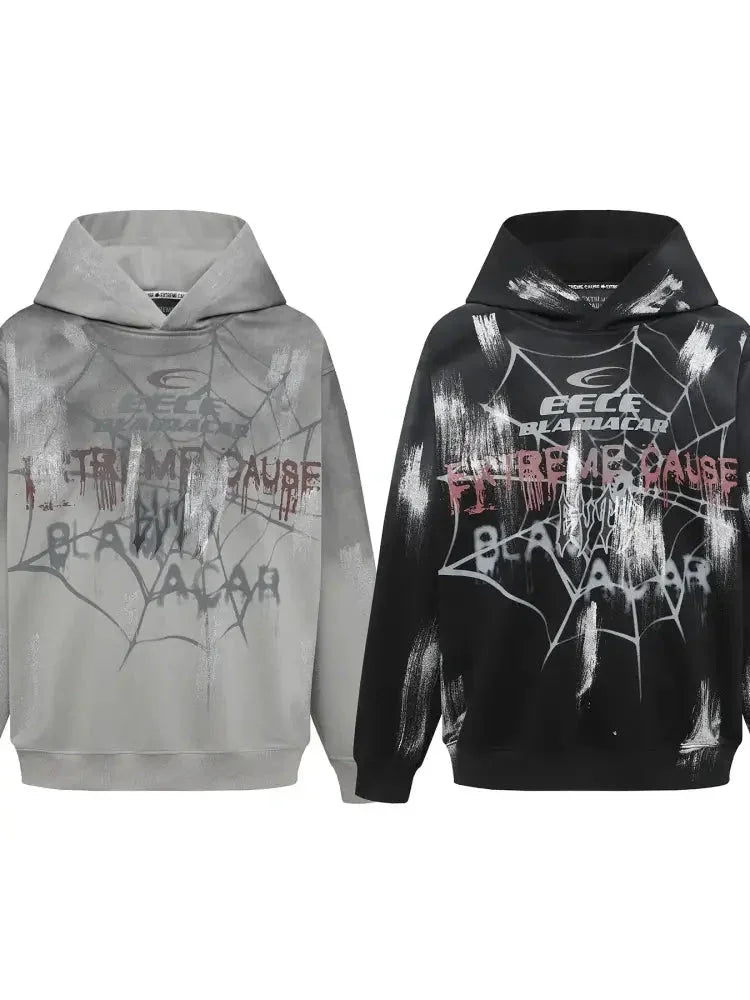 Men's Gothic Spider Web Graffiti Print Hoodie - Update AvenueHalloweenTrendsi1004002717064941004002717064943eb37a9d7d2643228c3b6adebcb17c36 - Max - OriginGray