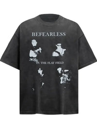 Men's Graphic Round Neck Short Sleeve T-Shirt