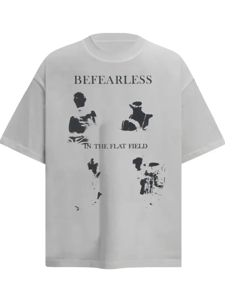 Men's Graphic Round Neck Short Sleeve T-Shirt